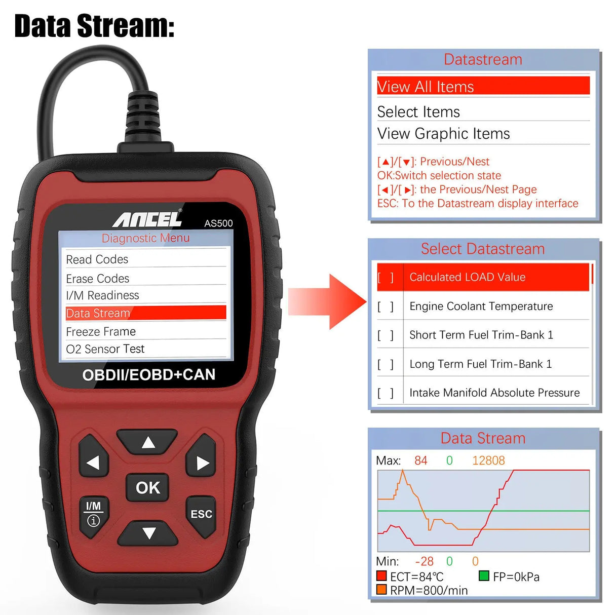 Ancel Ancel AS500 Auto Code Reader