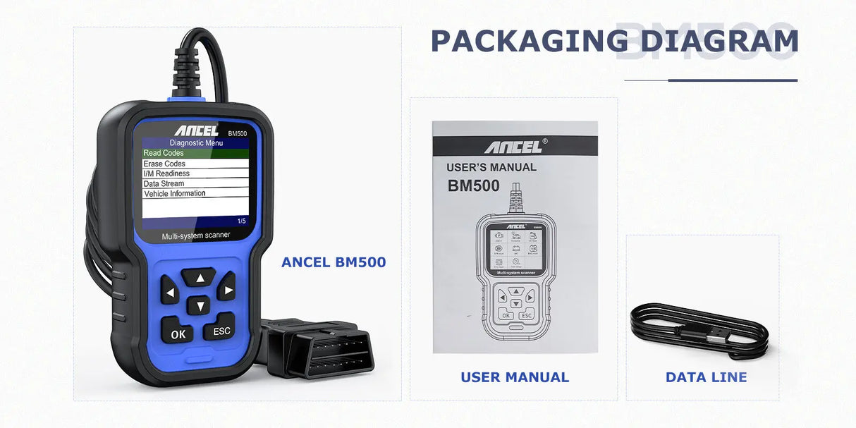 Ancel Ancel BM500 Auto Uitleesapparaat