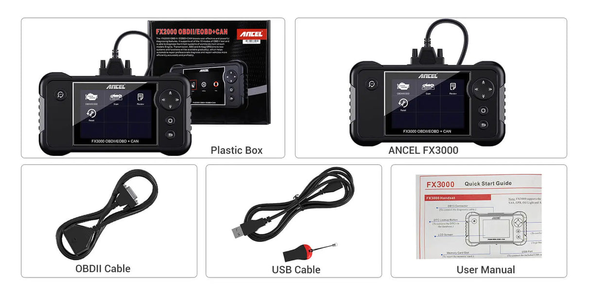 Ancel Ancel FX3000 Auto Uitleesapparaat