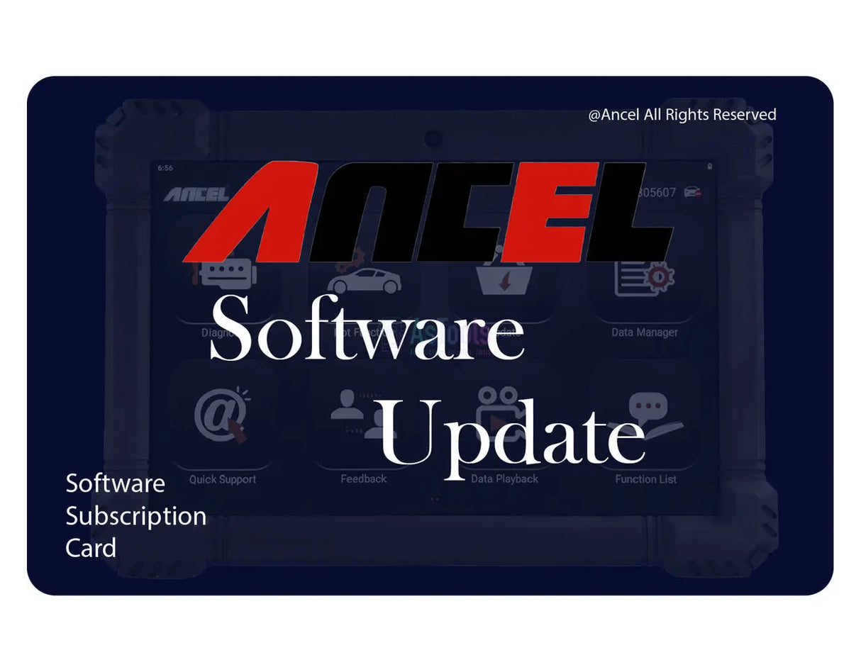 Ancel Ancel V6 Update Licentie