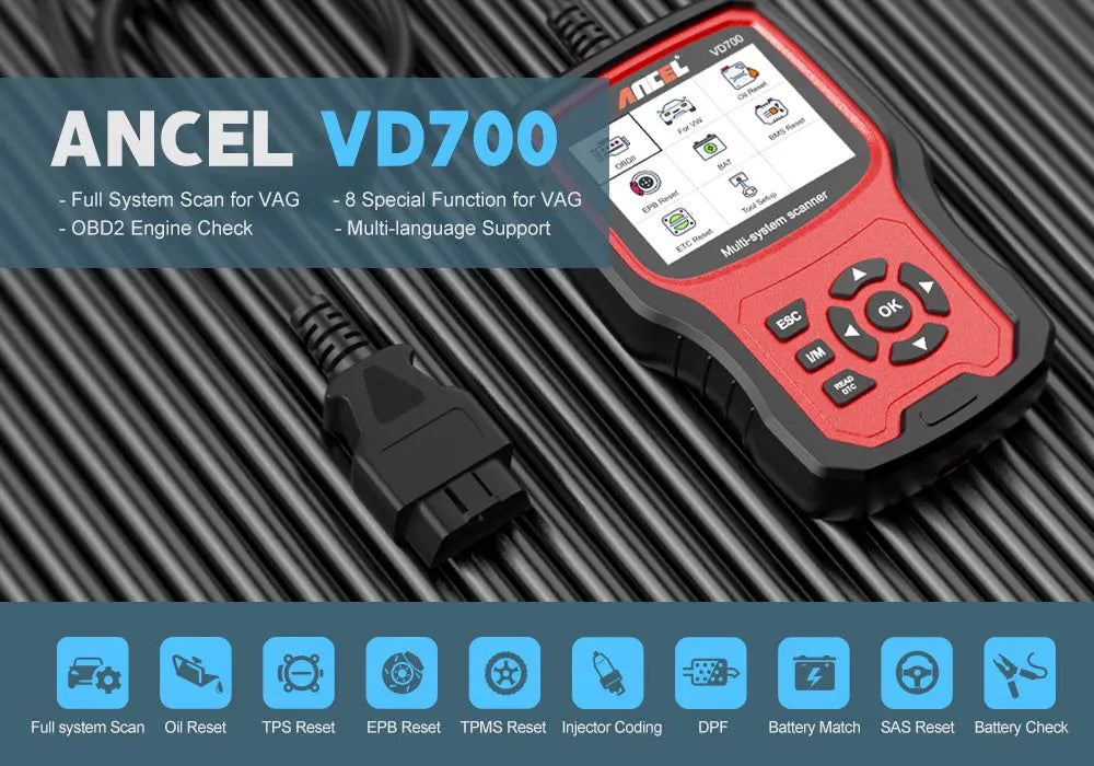 Ancel Ancel VD700 Auto Uitleesapparaat
