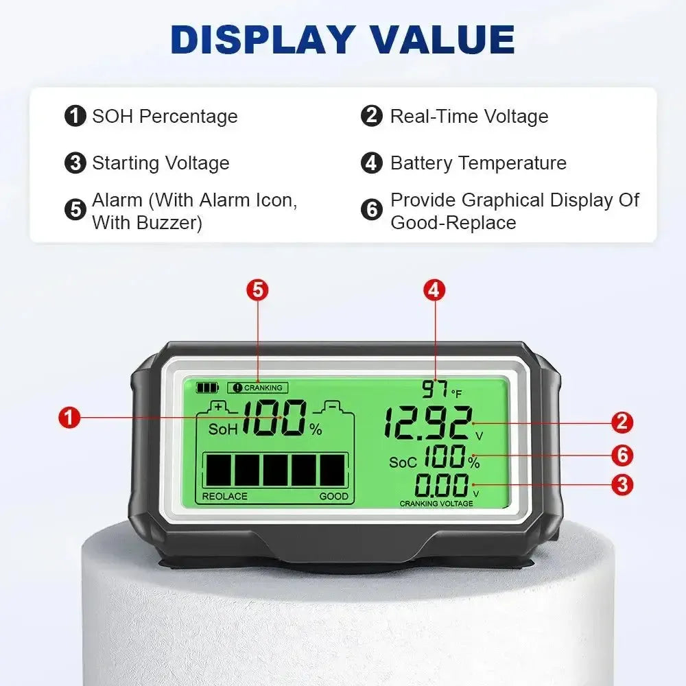 Ancel BM200 Pro Moniteur de batterie