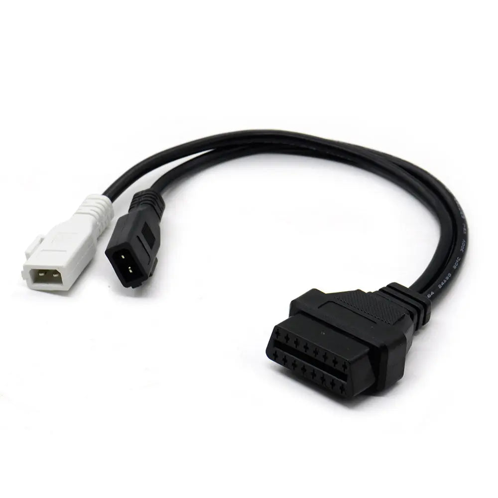 AsTools Audi/Seat/Skoda/Volkswagen 2+2 Pins OBD1 - 16 Pins OBD2 Verloopkabel Personenauto