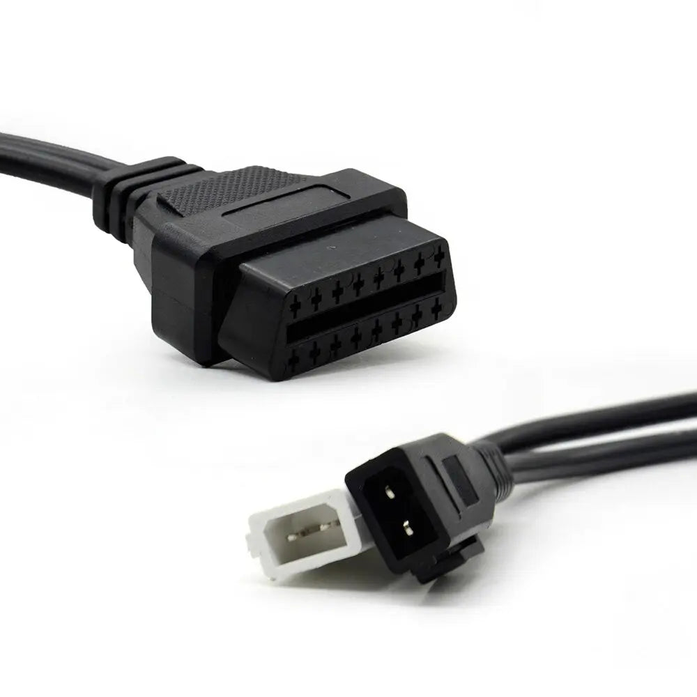AsTools Audi/Seat/Skoda/Volkswagen 2+2 Pins OBD1 - 16 Pins OBD2 Verloopkabel Personenauto