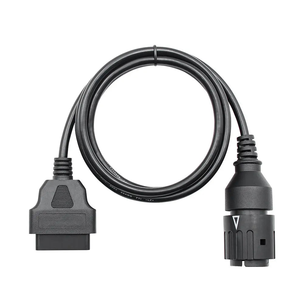 AsTools BMW 10 Pins OBD - 16 Pins OBD2 Verloopkabel Motorfiets