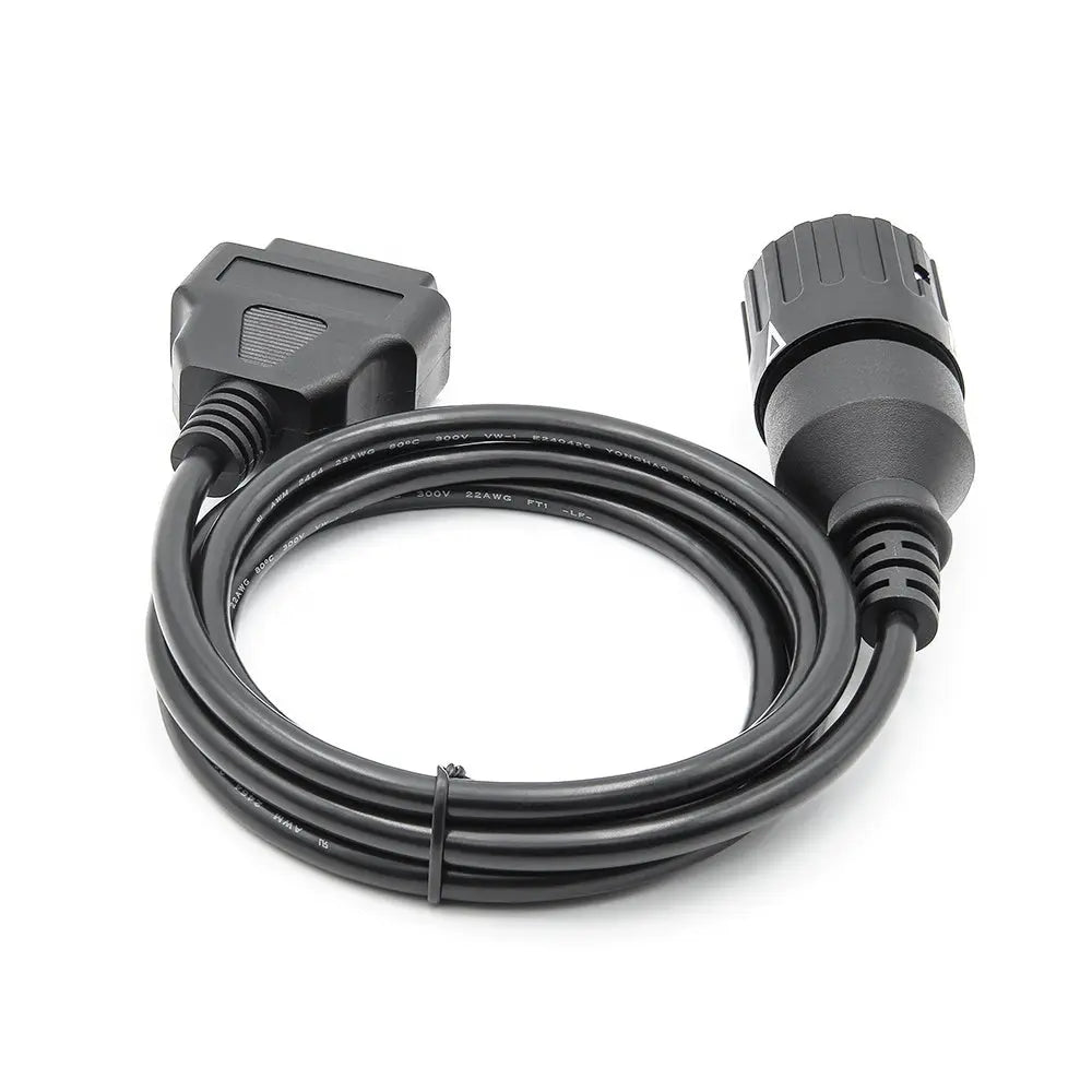 AsTools BMW 10 Pins OBD - 16 Pins OBD2 Verloopkabel Motorfiets