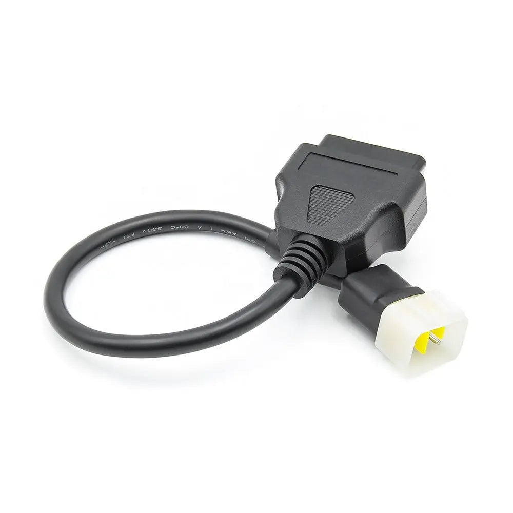 AsTools Delphi 6 Pins OBD - 16 Pins OBD2 Verloopkabel Motorfiets