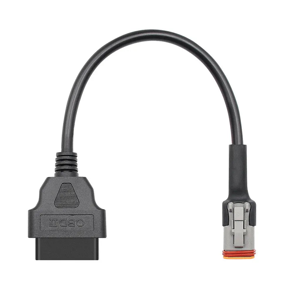 AsTools Harley Davidson 4 Pins OBD - 16 Pins OBD2 Verloopkabel Motorfiets
