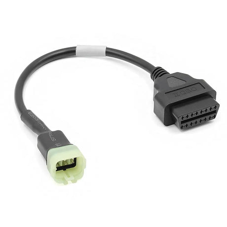 AsTools Kawasaki 6 Pins OBD - 16 Pins OBD2 Verloopkabel Motorfiets