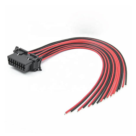 AsTools Kia/Hyundai 16 Pins OBD2 Poort Vrouwtje Met 16 Open Eindkabels 30 cm