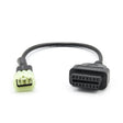 AsTools KTM 6 Pins OBD - 16 Pins OBD2 Verloopkabel Motorfiets