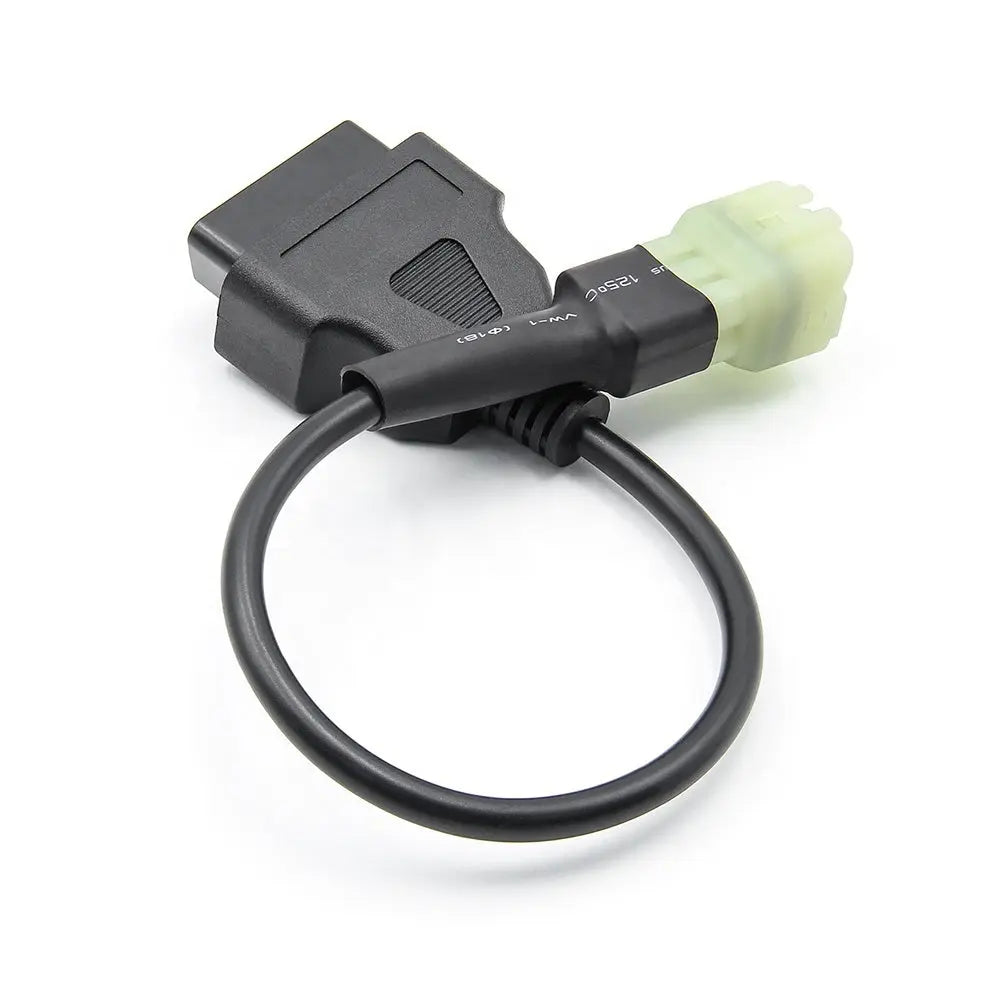 AsTools KTM 6 Pins OBD - 16 Pins OBD2 Verloopkabel Motorfiets