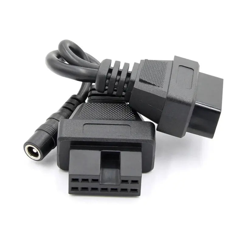 AsTools Mitsubishi/Hyundai 12 Pins OBD1 - 16 Pins OBD2 Verloopkabel Personenauto