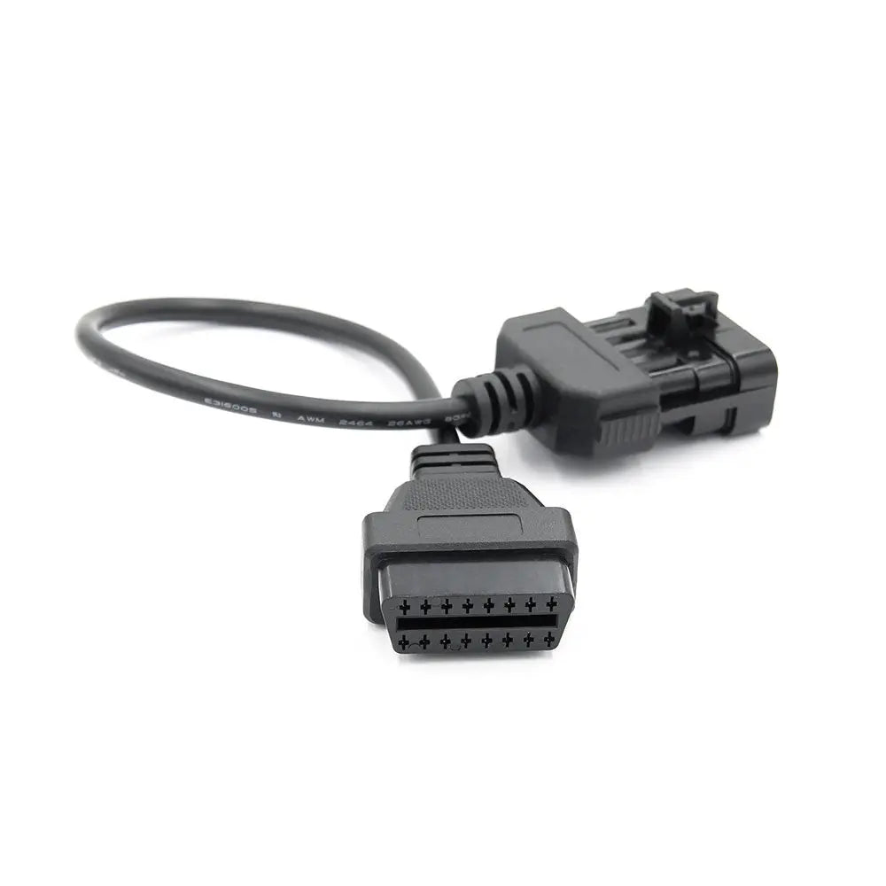 AsTools Opel 10 Pins OBD1 - 16 Pins OBD2 Verloopkabel Personenauto