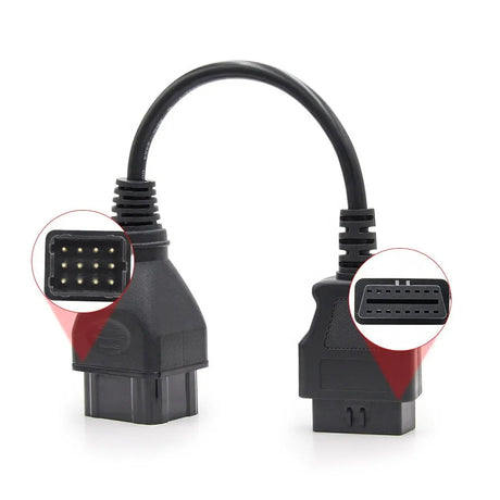 AsTools Renault 12 Pins OBD1 - 16 Pins OBD2 Verloopkabel Vrachtwagen