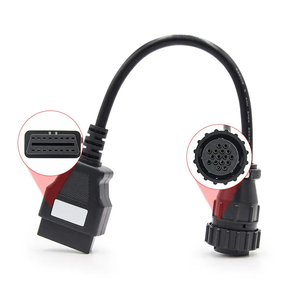 AsTools Scania 16 Pins OBD1 - 16 Pins OBD2 Verloopkabel Vrachtwagen