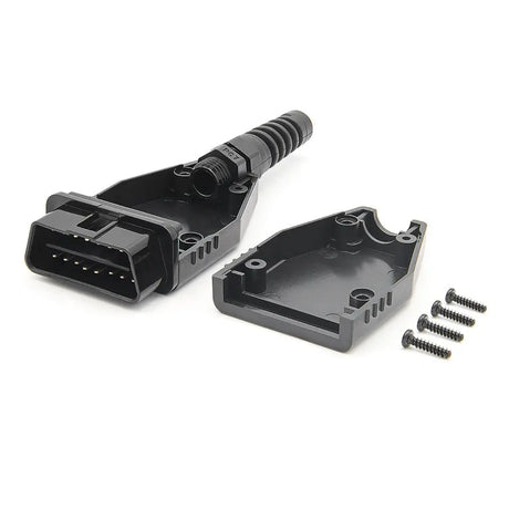 AsTools Universele 16 Pins OBD2 Mannetje Adapter Stekker