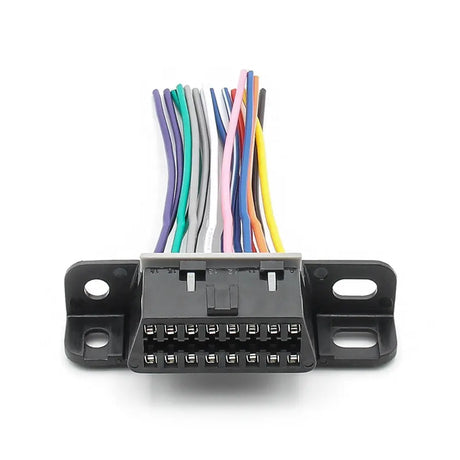 AsTools Universele 16 Pins OBD2 Poort Met 16 Open Eindkabels 10 cm