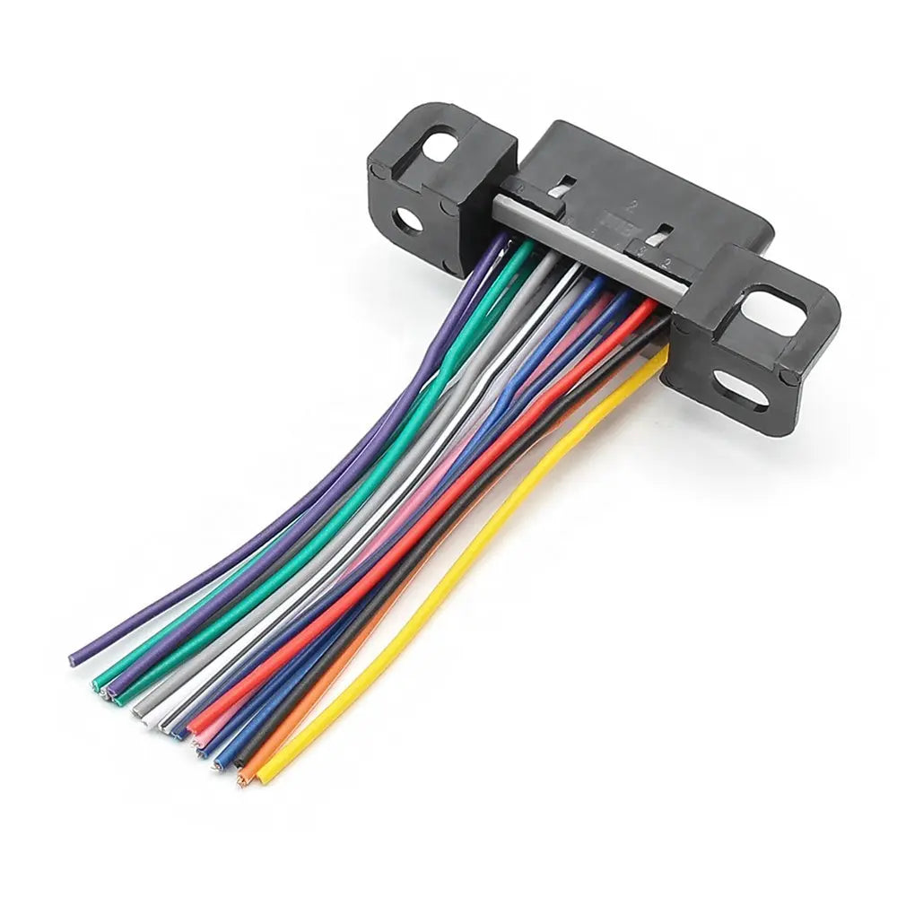 AsTools Universele 16 Pins OBD2 Poort Met 16 Open Eindkabels 10 cm