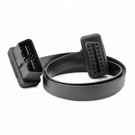 AsTools Universele Full 16 Pins OBD2 Platte Verlengkabel 60 cm