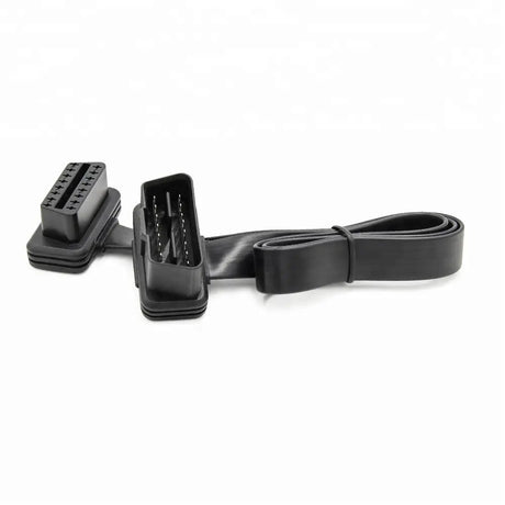 AsTools Universele Full 16 Pins OBD2 Platte Verlengkabel 60 cm