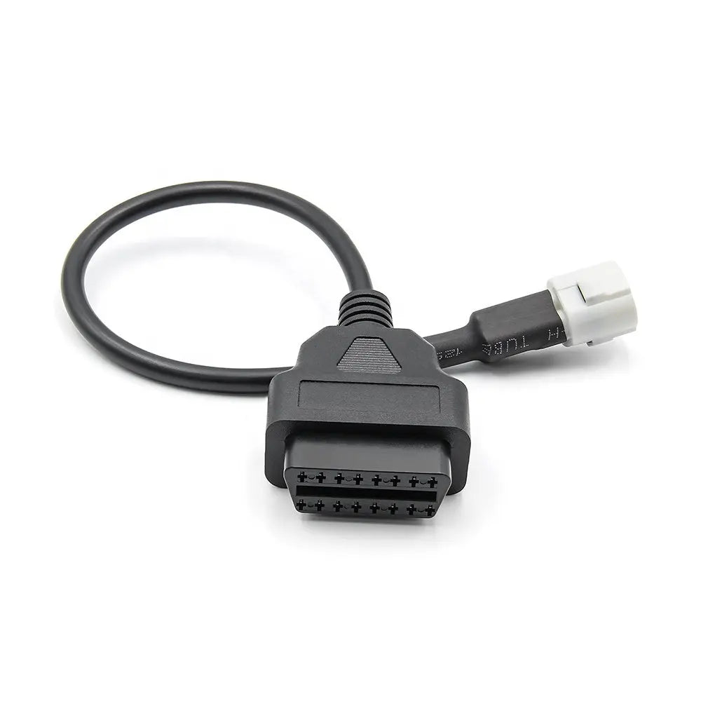 AsTools Yamaha 3 Pins OBD - 16 Pins OBD2 Verloopkabel Motorfiets