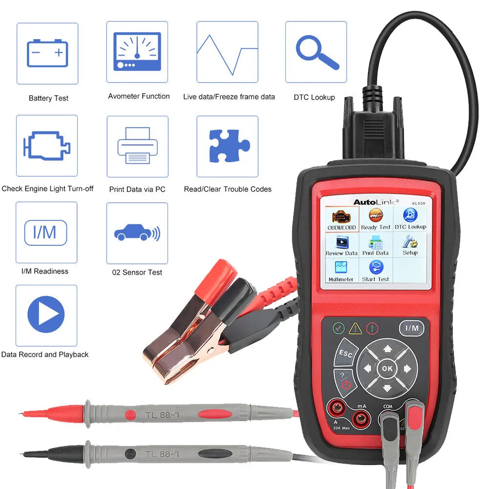Autel Autel AutoLink AL539B Code Reader/Multimeter