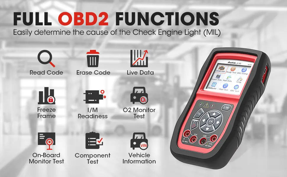 Autel Autel AutoLink AL539B Code Reader/Multimeter