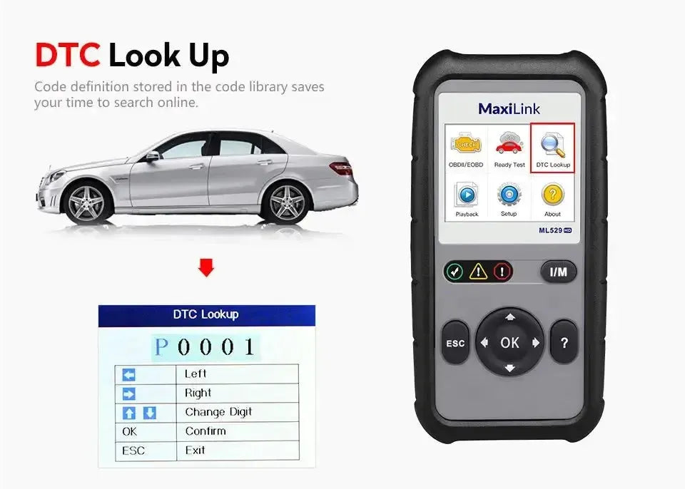 Autel MaxiLink ML529HD Voiture/Camion Lecteur de codes d'erreur