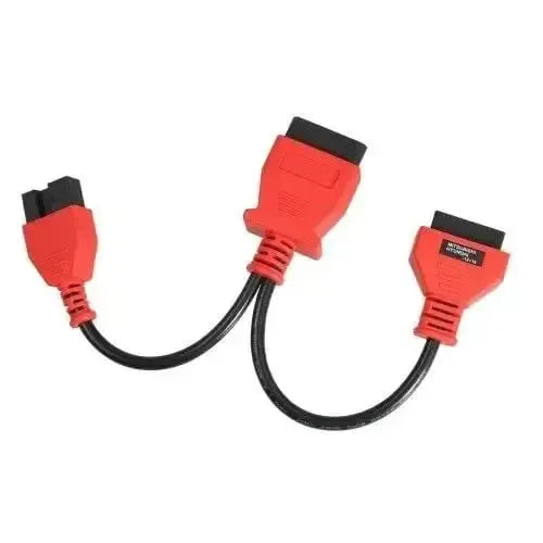 Câble adaptateur Autel Mitsubishi/Hyundai 12 broches OBD1 - 16 broches OBD2 pour voiture particulière