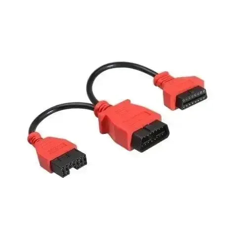 Câble adaptateur Autel Mitsubishi/Hyundai 12 broches OBD1 - 16 broches OBD2 pour voiture particulière