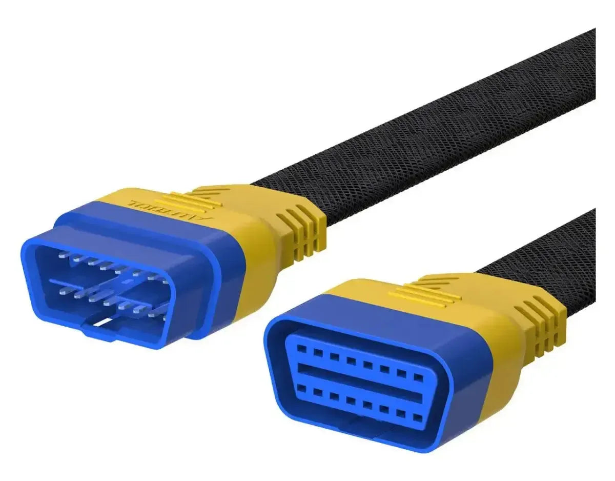 Autool (MOC263) | Câble de rallonge OBD2 16 broches en nylon (20 cm) | Interface