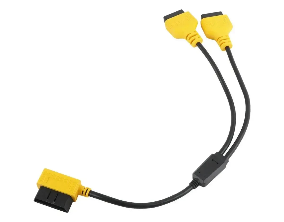 Câble de rallonge-splitter OBD2 16 broches Autool, 2 pièces, 50 cm