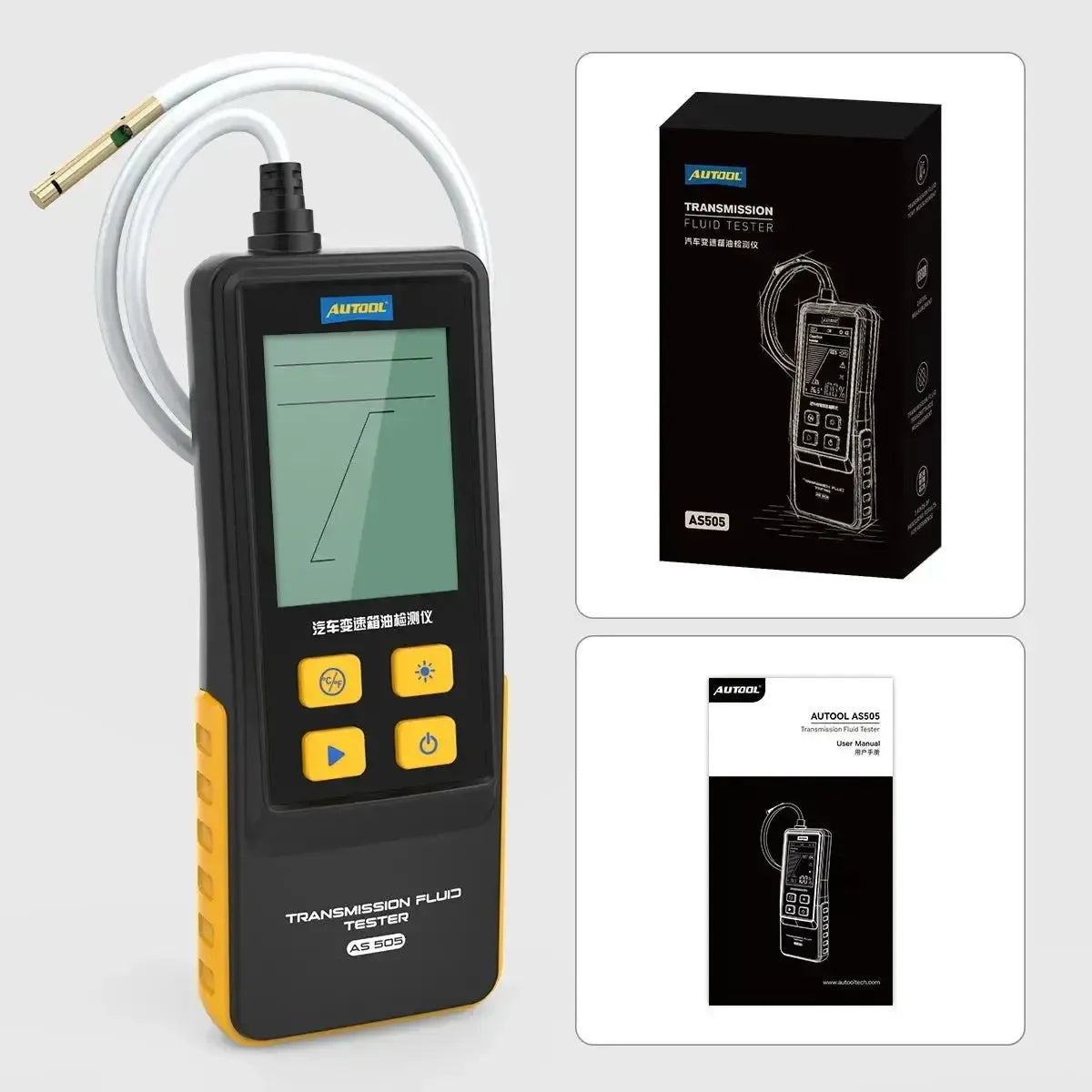 Autool AS505 Testeur de liquide de transmission