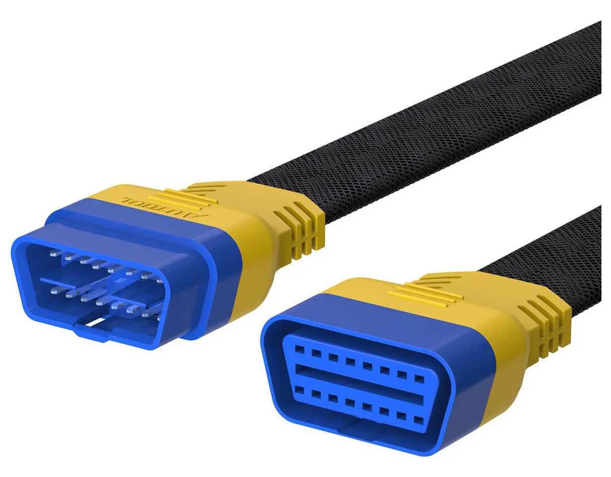 Autool Autool 16 Pins OBD2 Nylon Verlengkabel 30 cm