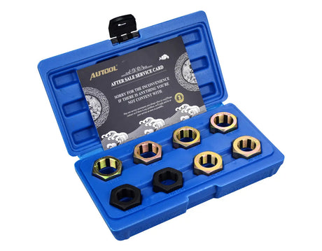Autool Autool Aandrijfas Schroefdraad Reparatieset 8-Delig