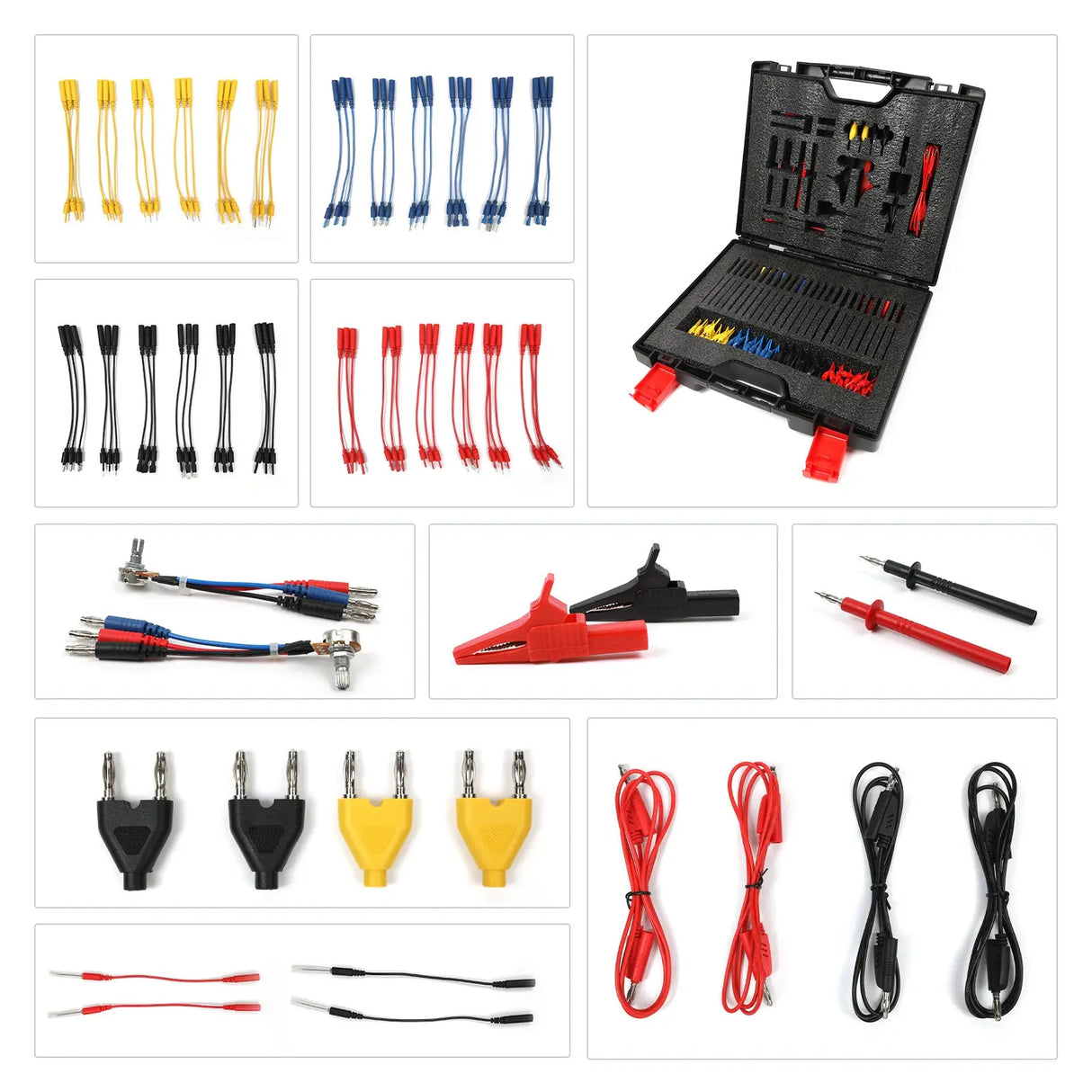 Autool Autool Meetkabel- en Testpennen Set 92-Delig