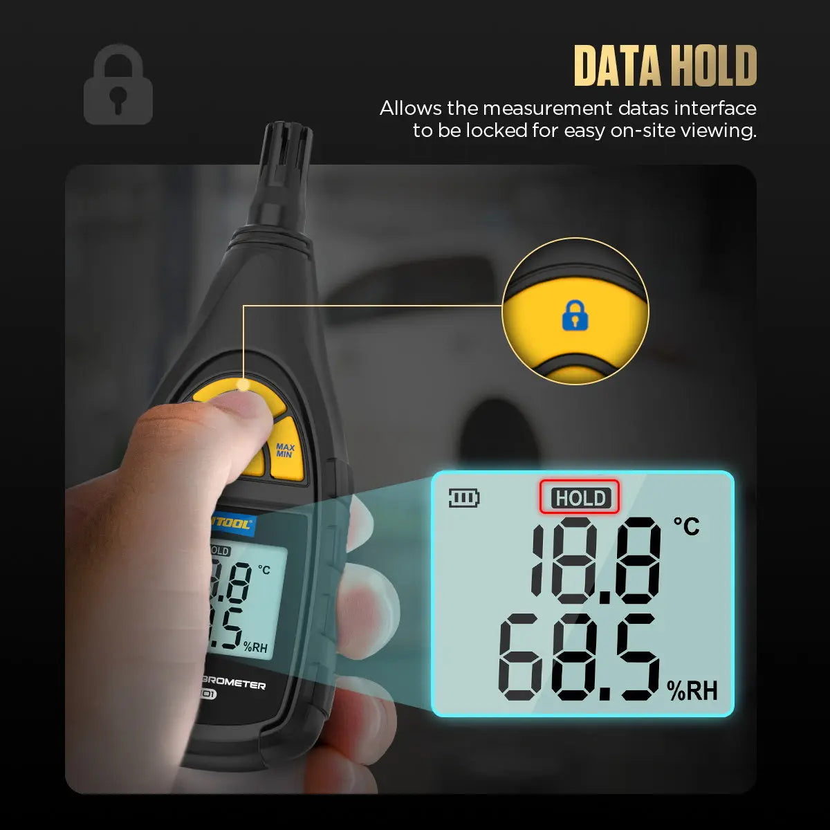 Autool Autool TM101 Thermo- Hygrometer