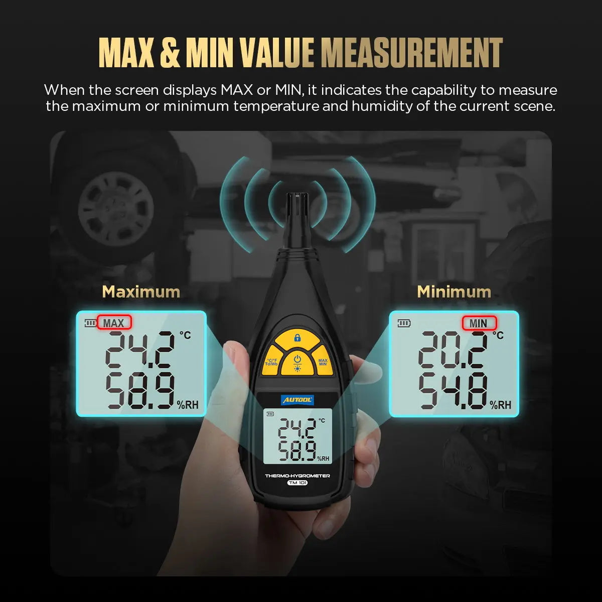 Autool Autool TM101 Thermo- Hygrometer