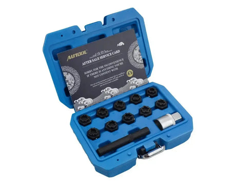 Autool Mercedes Boulon antivol Coffret de douilles 12 pièces