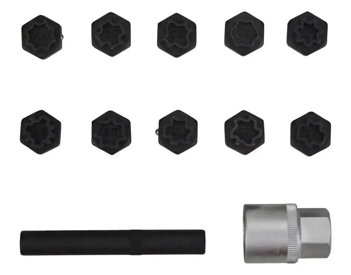 Autool Mercedes Boulon antivol Coffret de douilles 12 pièces