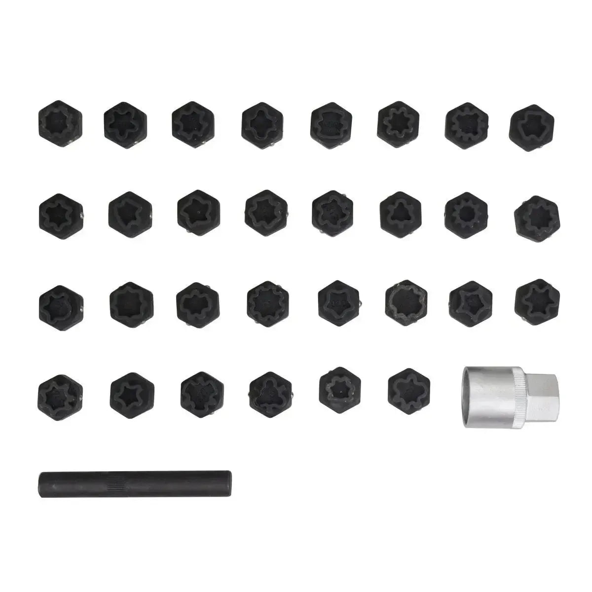 Autool Mercedes Boulon antivol Coffret de douilles 32 pièces