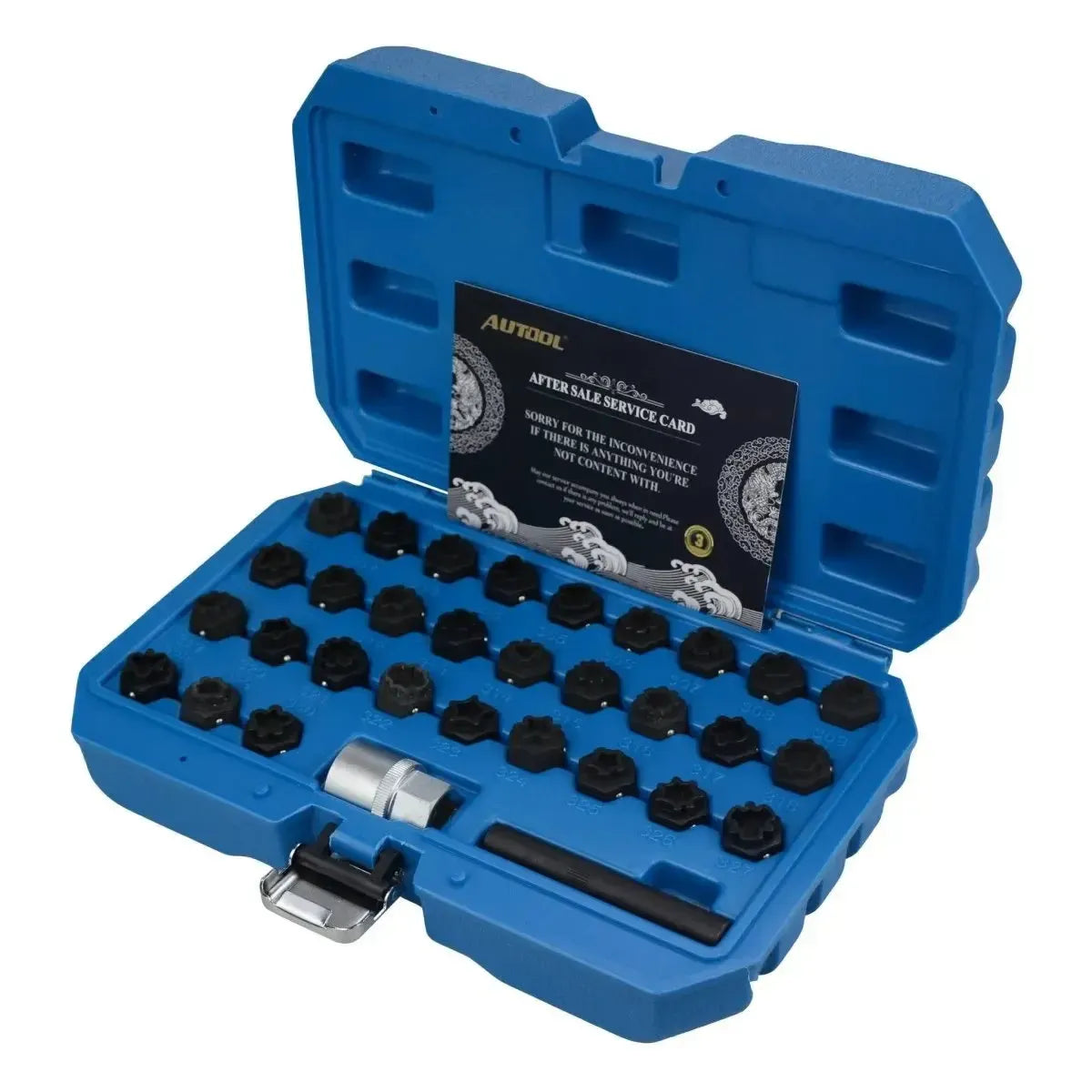 Autool Mercedes Boulon antivol Coffret de douilles 32 pièces