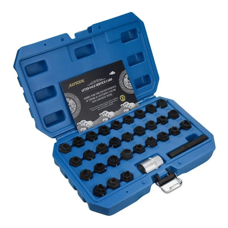 Autool Mercedes Boulon antivol Coffret de douilles 32 pièces