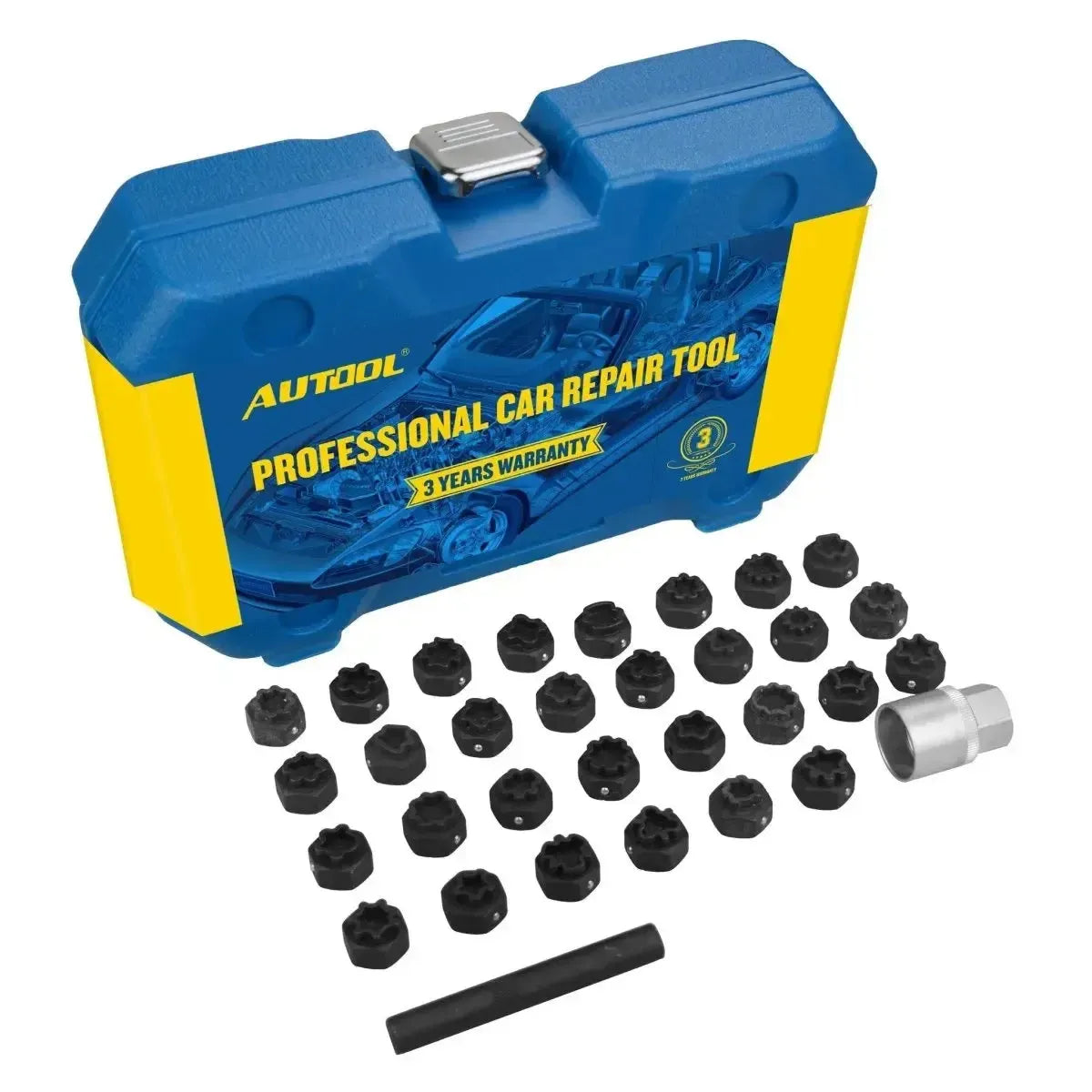 Autool Mercedes Boulon antivol Coffret de douilles 32 pièces