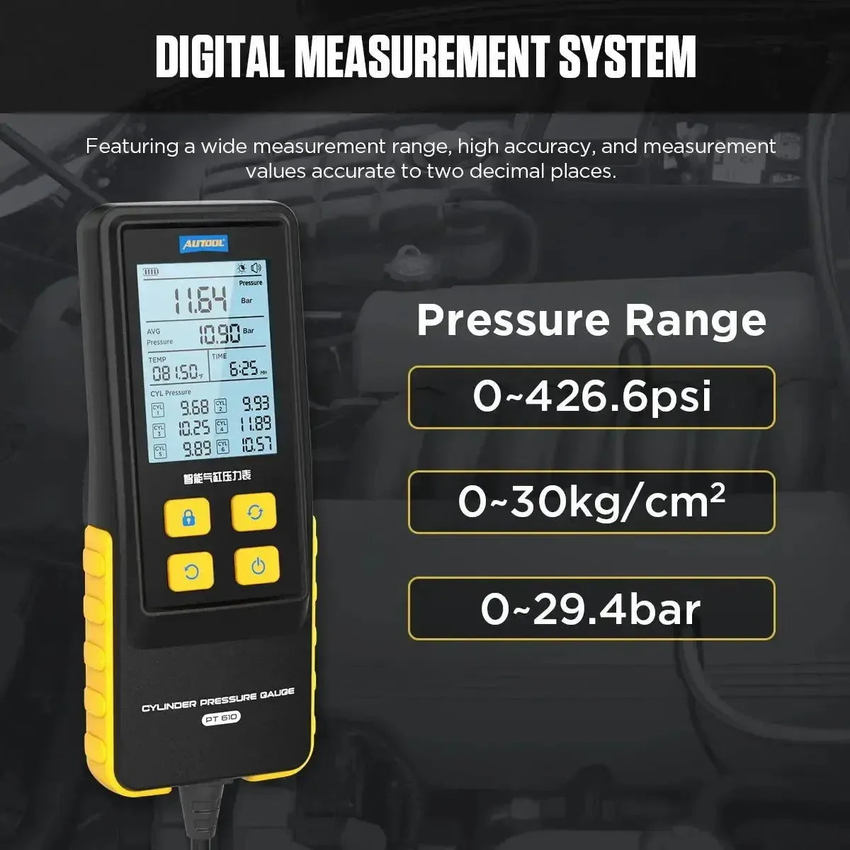 Autool PT610 testeur de compression