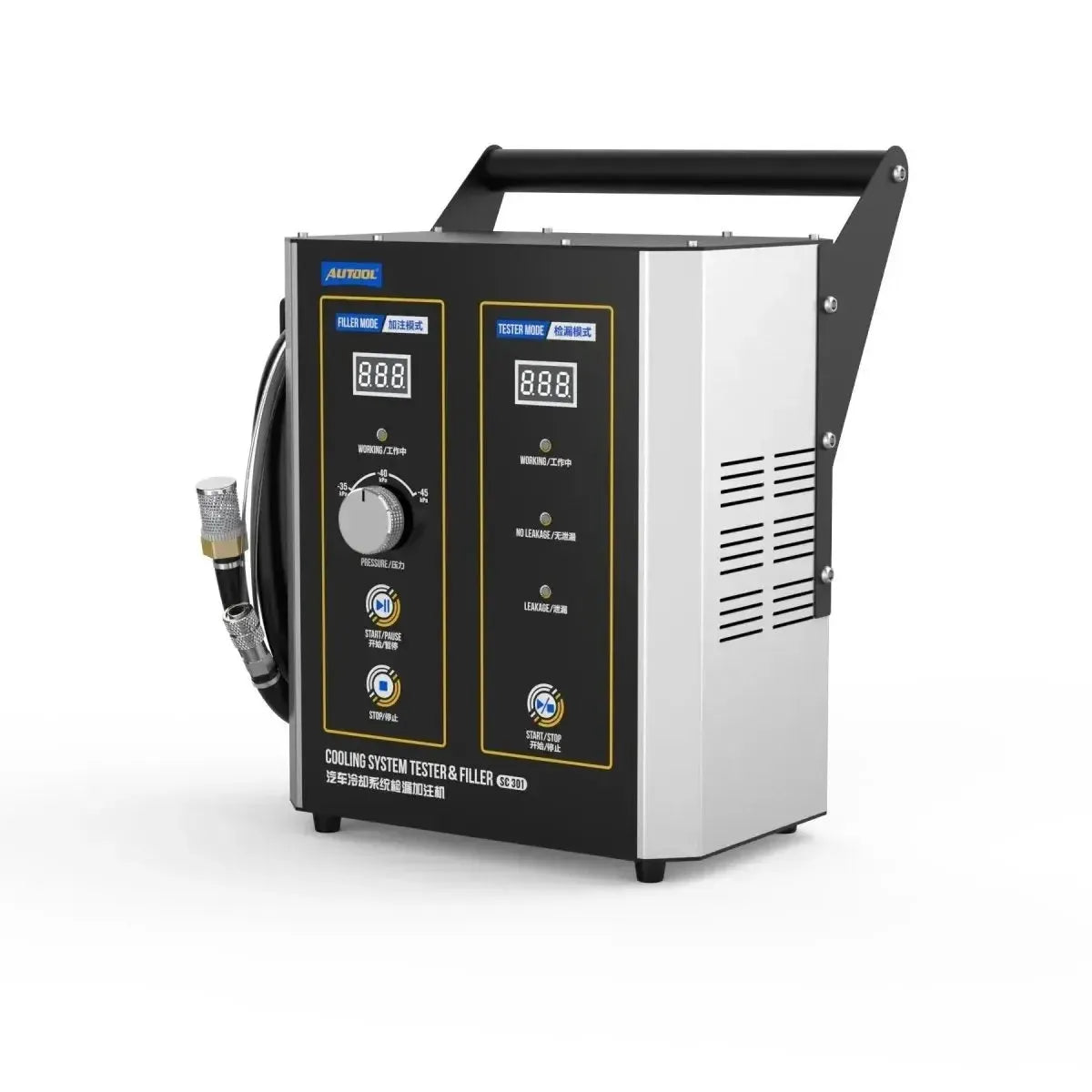 Autool SC301 Testeur de liquide de refroidissement & purgeur