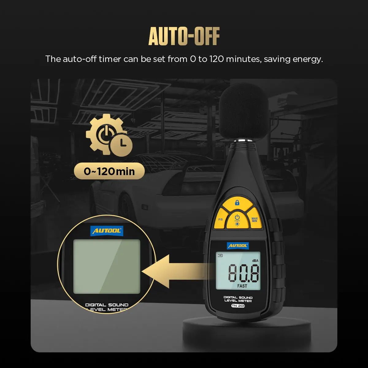 Autool TN201 Decibelmeter