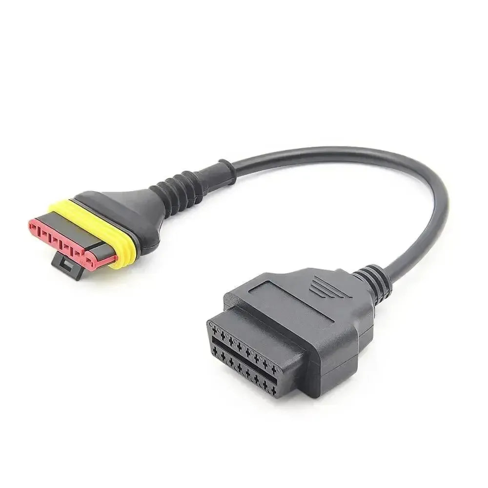 Câble adaptateur Benelli 6 broches vers 16 broches OBD2 – Moto