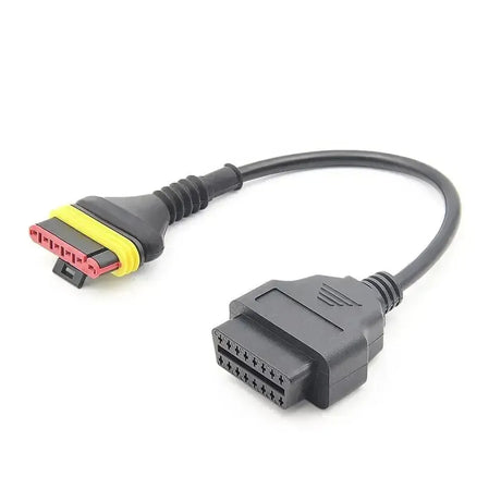 Câble adaptateur Benelli 6 broches vers 16 broches OBD2 – Moto